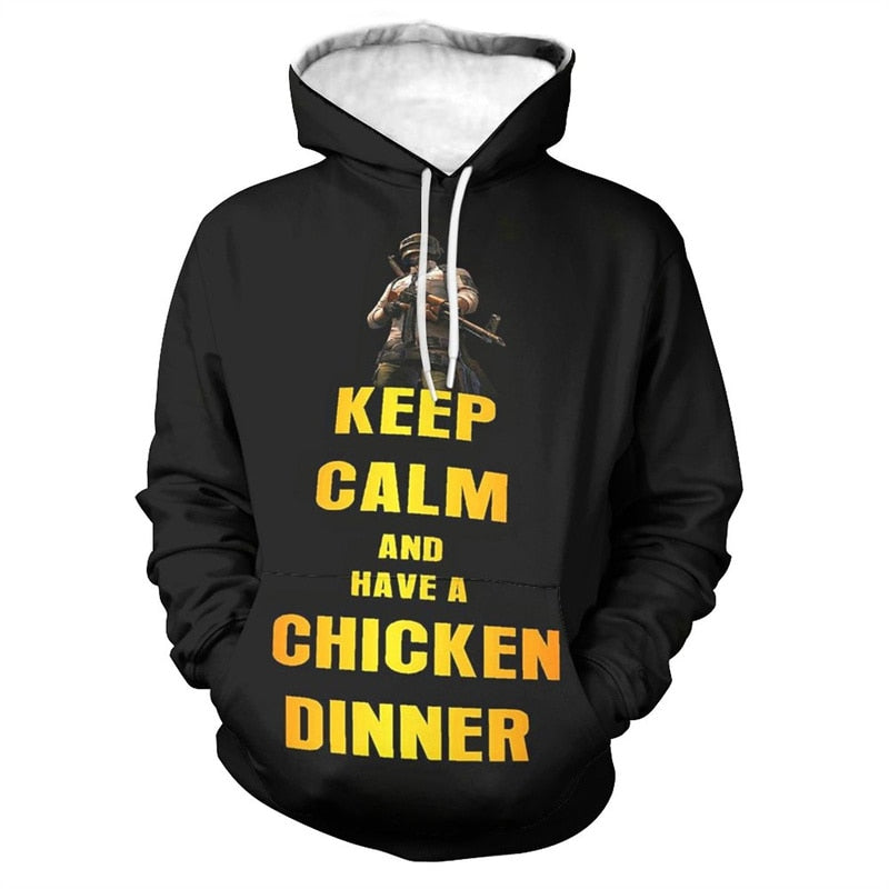 Chicken Dinner Collection 2 Hoodie PUBG (Variants Available)