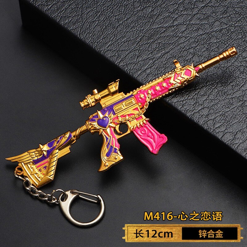 AWM AKM M24 Gun Keychain PUBG (variants available)