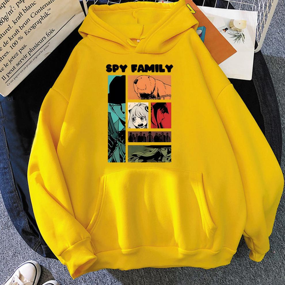 Hoodie Men Casual spy X Family (Colors available)