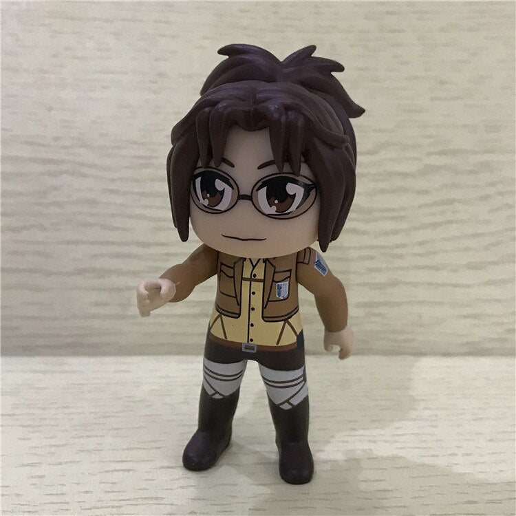 Action 3CM 7CM Attack On Titan Levi Pandent Toys Scout Regiment Eren Reiner Braun Hange Erwin Doll Gift Toy For Kids Collection - House Of Fandom