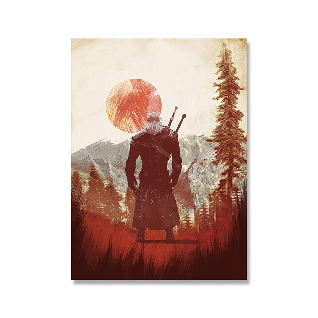 Canvas Painting Witcher (Variants Available)