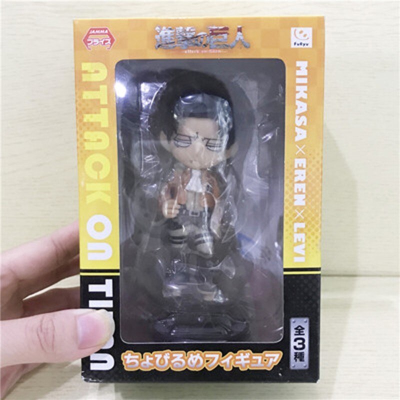 Action 3CM 7CM Attack On Titan Levi Pandent Toys Scout Regiment Eren Reiner Braun Hange Erwin Doll Gift Toy For Kids Collection - House Of Fandom