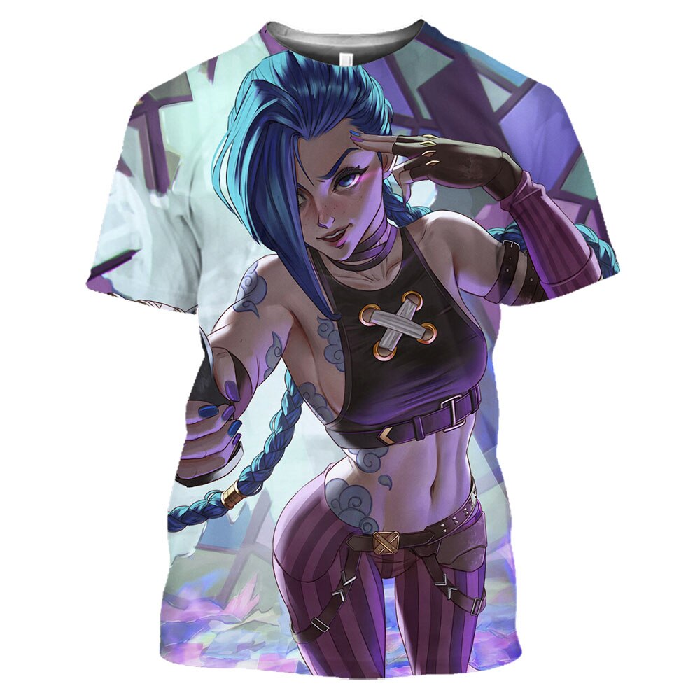 T-Shirts League of Legends Arcane Collection- 3 (Variants Available)