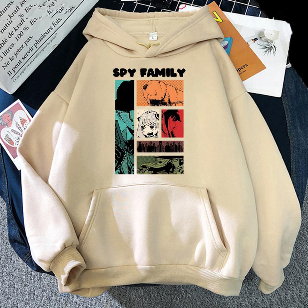 Hoodie Men Casual spy X Family (Colors available)
