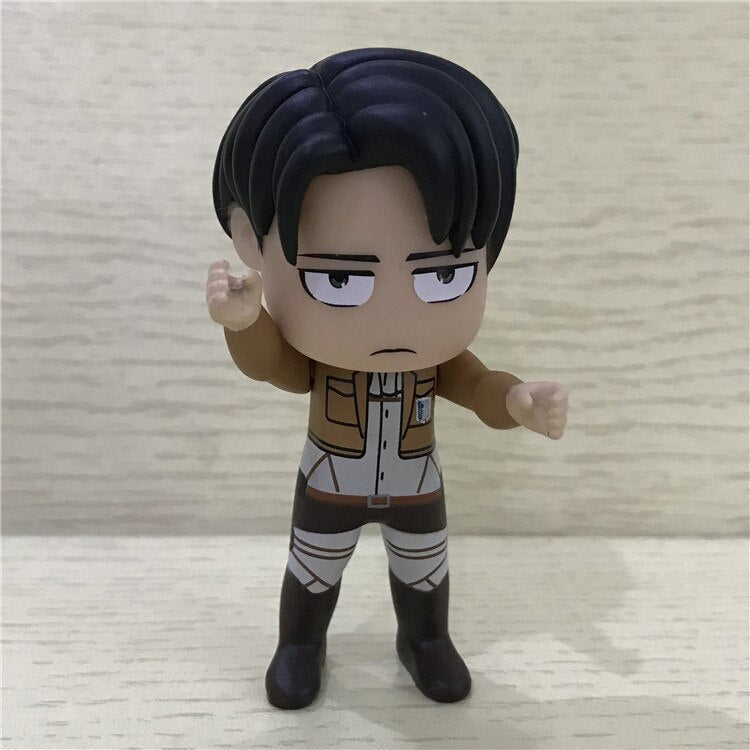 Action 3CM 7CM Attack On Titan Levi Pandent Toys Scout Regiment Eren Reiner Braun Hange Erwin Doll Gift Toy For Kids Collection - House Of Fandom