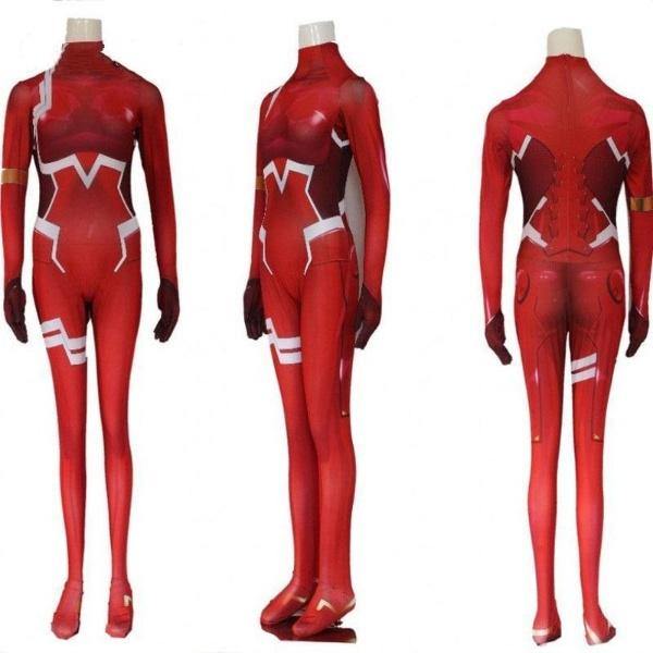 Zero Two Waifu Costume Cosplay Darling in the Franxx (Variants Available) - House Of Fandom