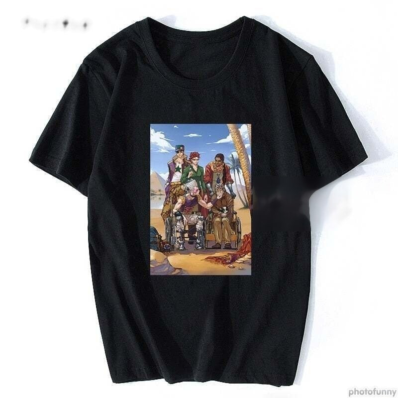 Printed T-shirt-1 Jojos Bizarre Adventure (Colors Available) - House Of Fandom